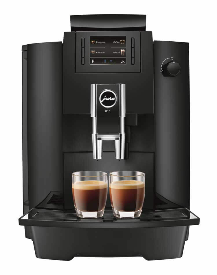 De perfecte koffie of espresso op kantoor? Koop de JURA WE6